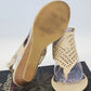 Ruff Hewn Floyd Caged Gladiator Sandals Off White Women 8