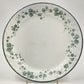 Corelle Callaway Green Ivy Dinner Plate Swirled Edge 10.25" USA