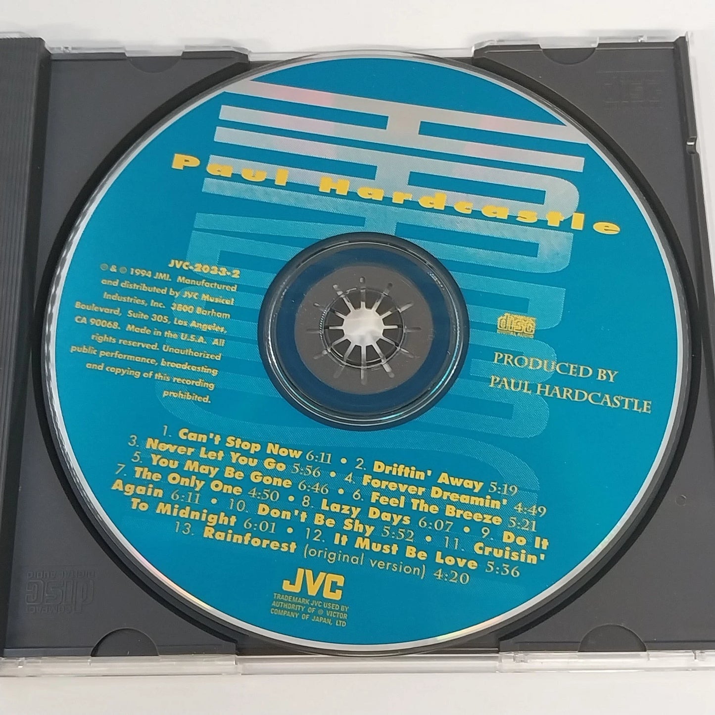Paul Hardcastle 4 CD Lot Hardcastle II III Definitive Self Titled Smooth Jazz