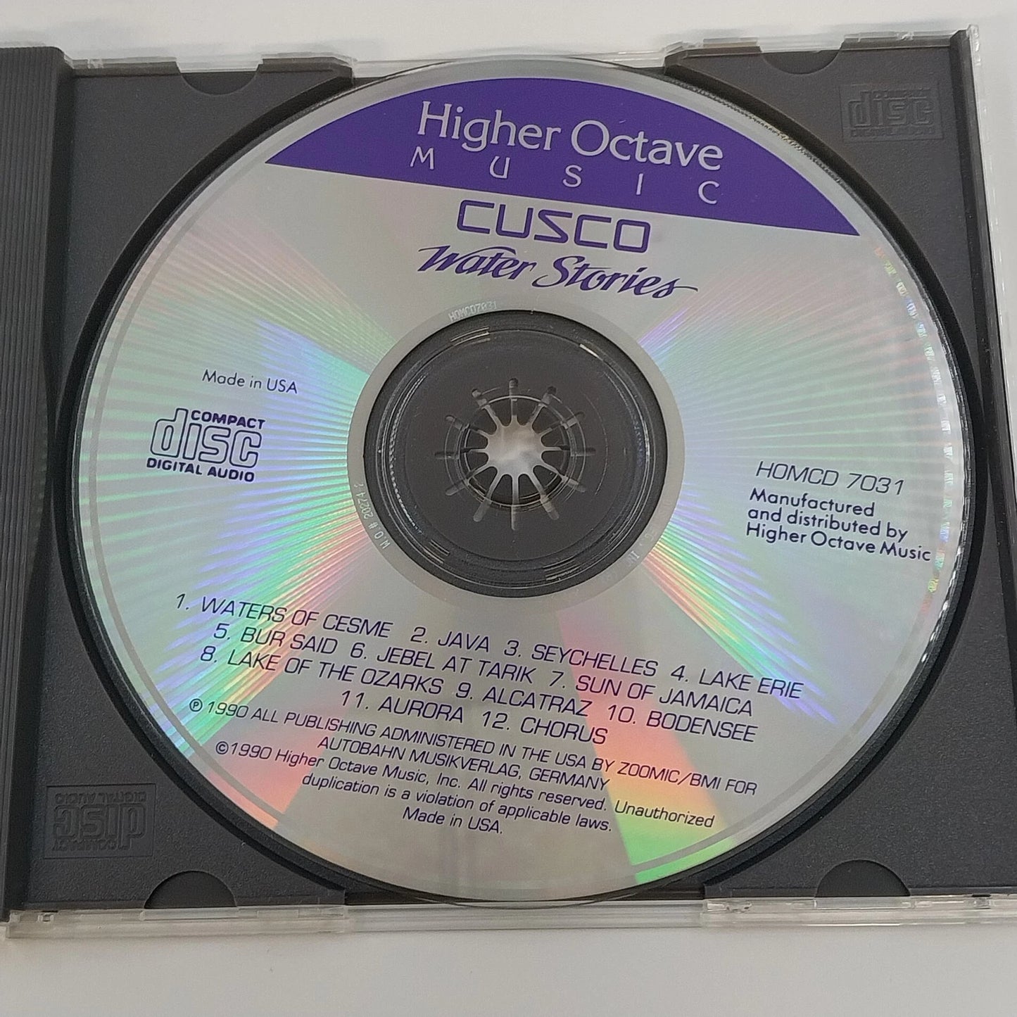 Cusco 4 CD Lot Ancient Journeys Mystic Island Water Stories Ring of the Dolphin