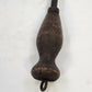 Cobbler Shoemaker Glazing Edge Iron Leatherworking Tool Wood Handle 14" Antique