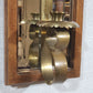 Knob Creek Solid Brass Wood Mirror Candle Wall Sconce MCM Rustic Farmhouse 23"