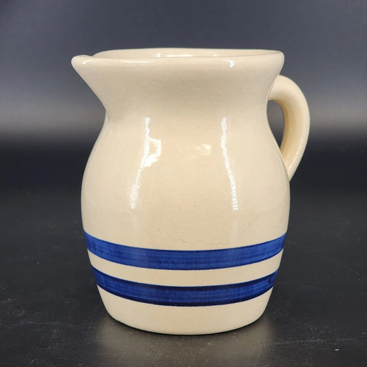 1 Pint Pitcher Robinson Ransbottom Roseville Ohio 303-C RRP Stoneware Pottery