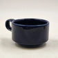 Homer Laughlin Cobalt Blue Flat Cup Jumbo 4"d x 2.5"h Best China Pattern USA Vtg