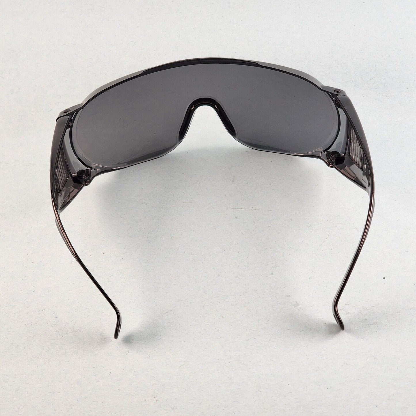 ERB Spec Visitor Safety Glasses OTG Fits over Most Rx Glasses UV Protection Z87+ (Smoke, Smoke)