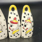 Clown Salt Pepper Shakers Oil Vinegar Cruet Set 4 Pc Ceramic Japan Vintage
