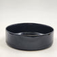 Japan Ceramic Trinket Pot Box 6" Black Gold Gilt Bird & Flowers Ring Box