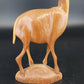 Vintage Kenyan Hand Carved Wooden Gazelle Sculpture African Art
