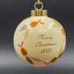 Autumn Leaf Merry Christmas Ornament 2000 China Specialties Exclusive Ltd Ed 500