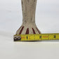 House of Lloyd Wooden Santa Taper Candle Holder Removable Hat 11" China Vtg