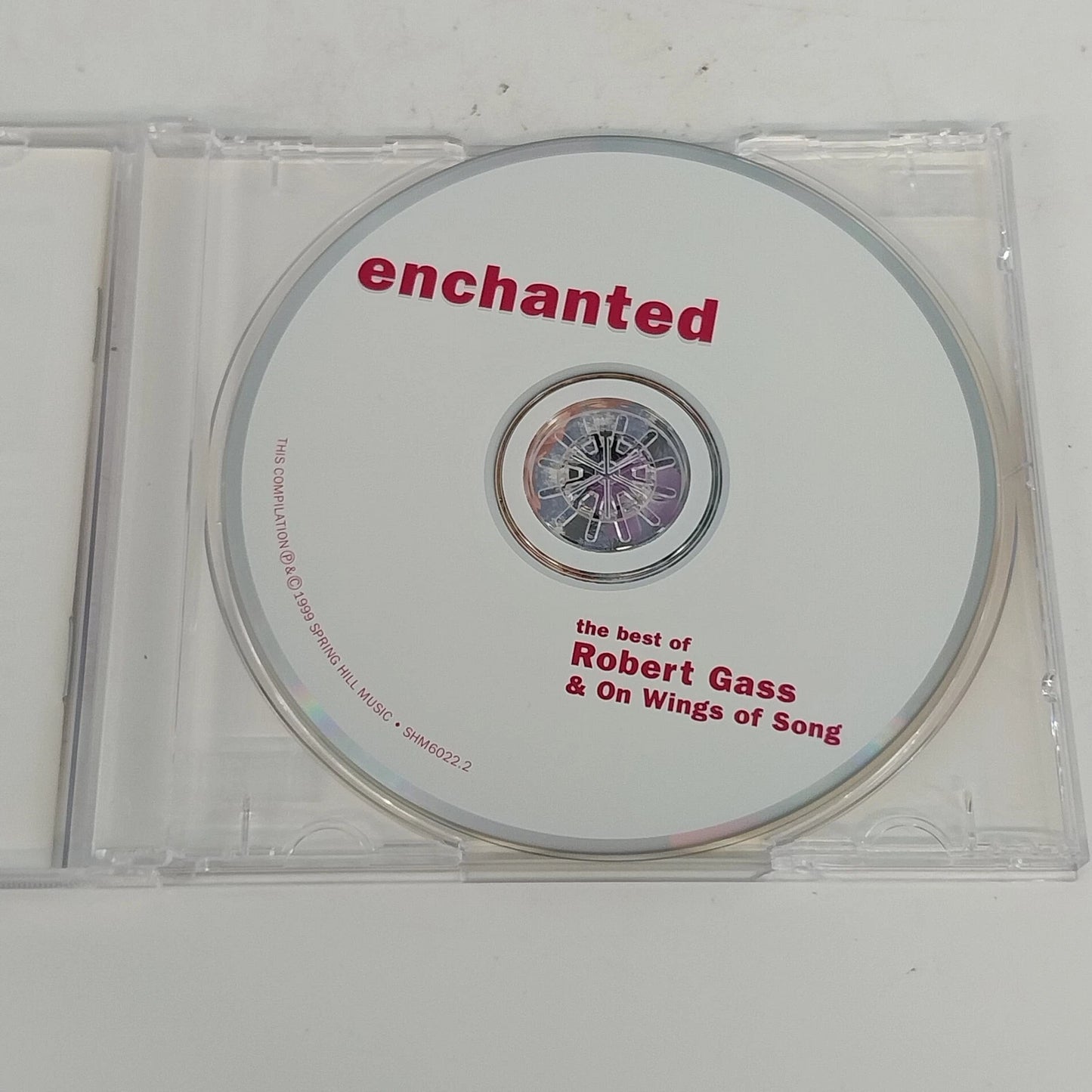 Robert Gass On Wings of Song Enchanted Best Of CD 1999 Spring Hill Music
