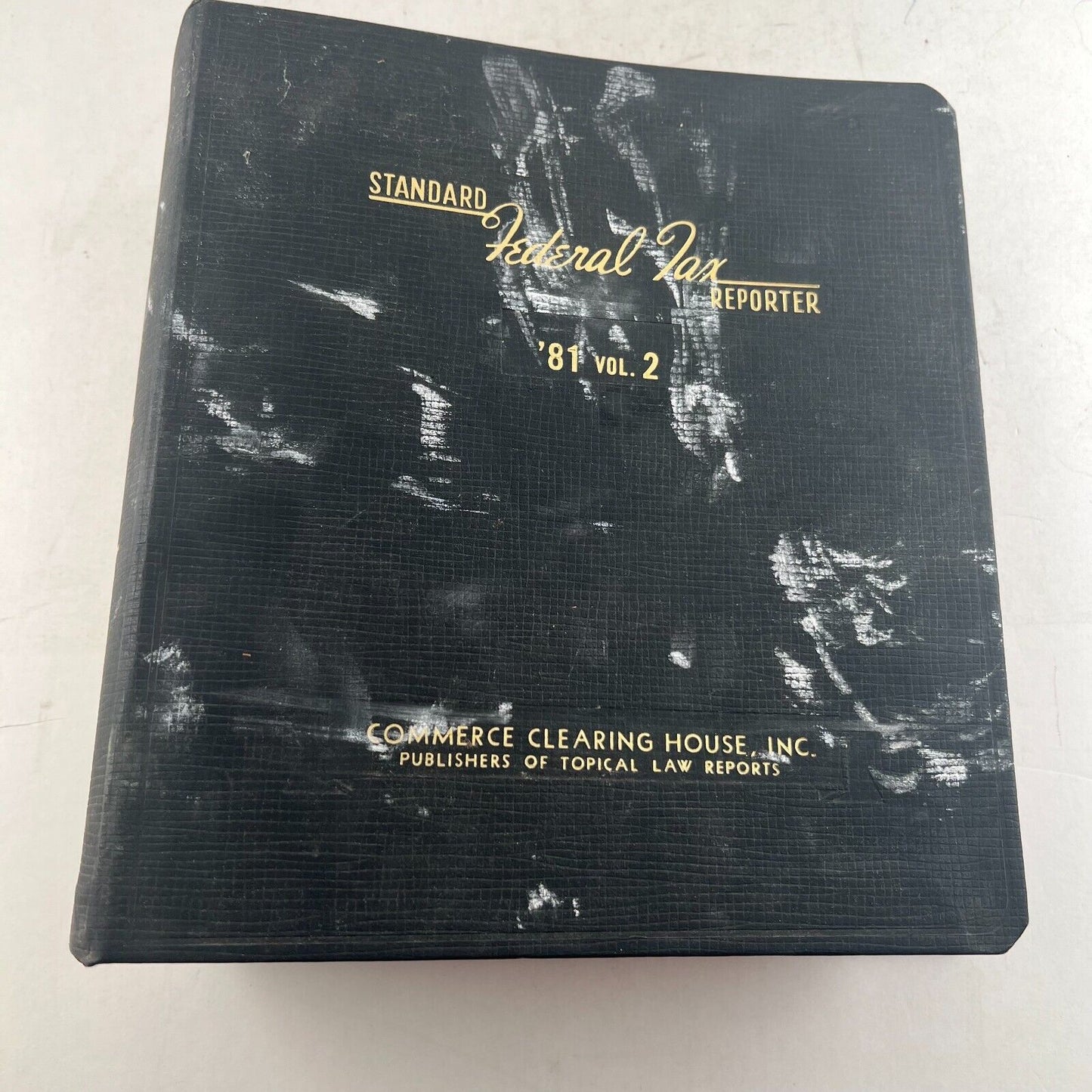 Standard Federal Tax Reporter CCH '81 Vol 2 Vintage Deductions Loses Bad Debt