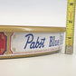 Metal Beer Serving Tray 13" The Original Pabst Blue Ribbon with Waiter Vintage