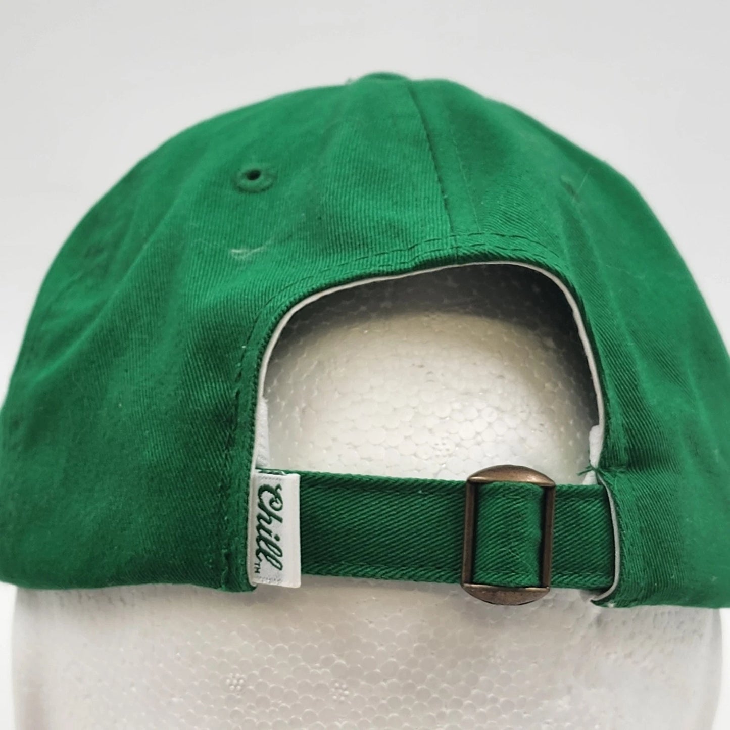 Coors Light St Patricks Day Hat Green 100% Cotton Adjustable Baseball Cap Vtg