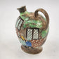 Radford Art Pottery Flagon Jug Hand Painted Wine Village Pub Scene England Vtg