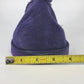 Isaac Mizrahi Purple Faux Suede Ankle Boots Womens Size 9 Fur Lined