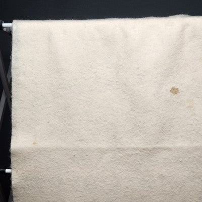 Khaki Beige Felt Fabric 48" x48 Wool Blend Pad Crafts Sewing DIY Projects AS IS