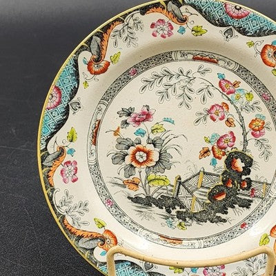 Ridgway Anglesey Bread & Butter Plate 6.75" Chinoiserie Imari Colors