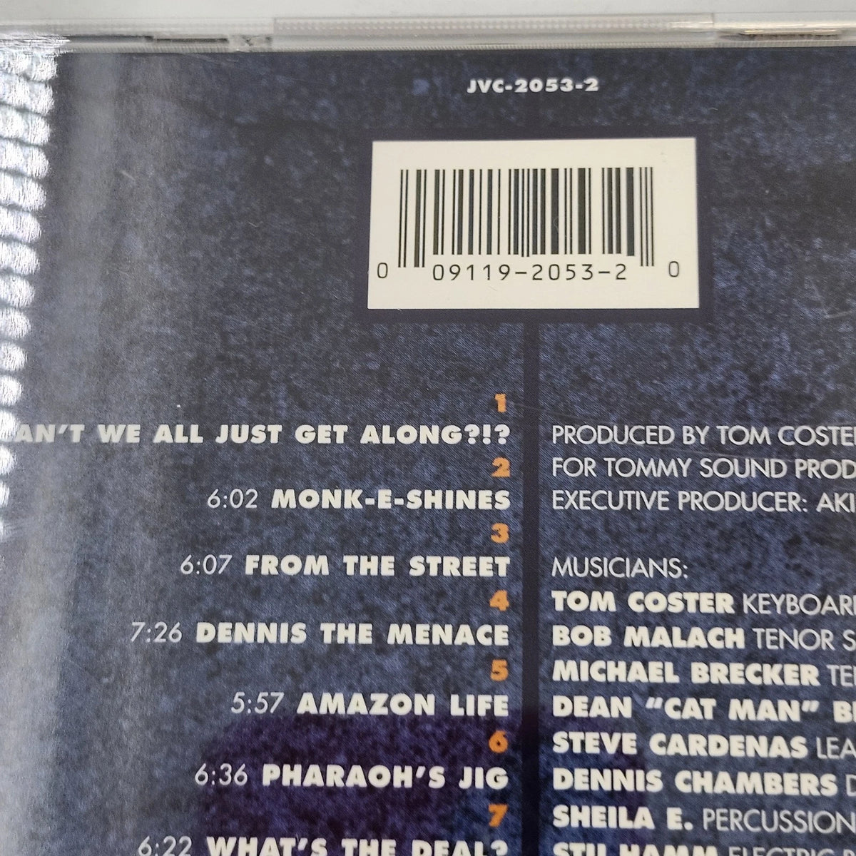 Tom Coster From the Street CD JVC 2053-2 Jazz Fusion Rock Funk 20-Bit K2 1996