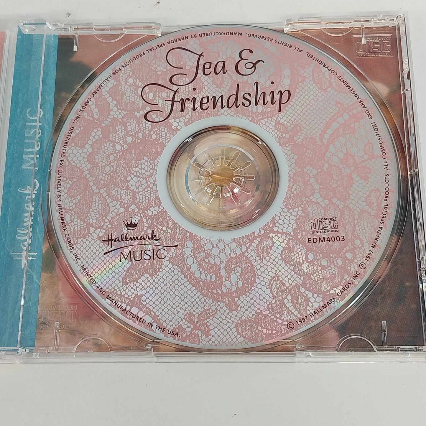 Hallmark Music Tea & Friendship CD 1997 William Ellwood & Eric Tingstad Guitar