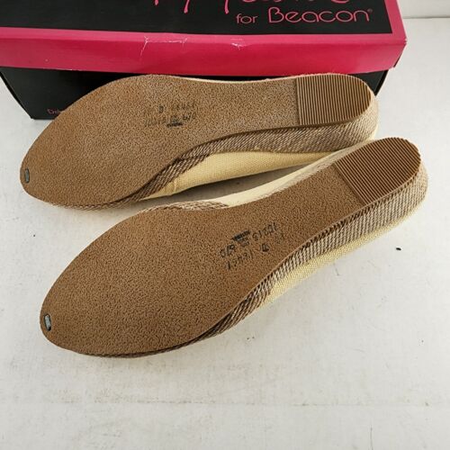 Canvas Beacon Shoes Yellow WaterMelon 10 W Ladies Vintage Wedge NEW Rope Slip-On