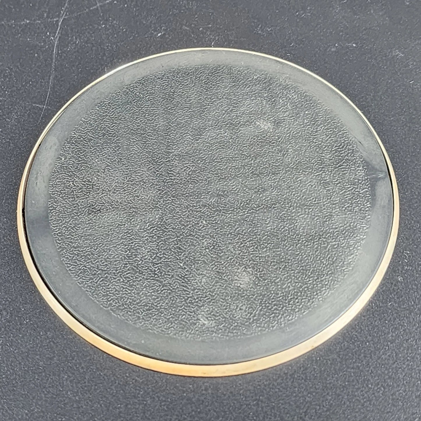 Christmas Noel Silverplated Coasters Set of 6 w Holder Angel Holiday & Box Vtg