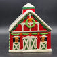 Cheryl's Cookies Cookie Jar Reindeer Stables Certified International Christmas
