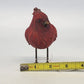 Lifestyle Design Plume Collection Cardinal Bird Figurine Red Porcelain 4.5" Vtg