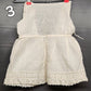 3 Childs Slip Dress Cream Lace Summer Dress Honeysuckle Sz 2 Vintage England UK