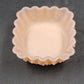 Fenton Hobnail Pastel Pink Milk Glass Candy Dish 4.25" Square Compote Vintage
