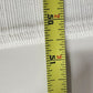 Tablecloth Linen in Off White Color with Ribbed Textured Fabric Square 50" x 50"