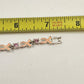 Avon Crusade Pink Ribbon Enamel & Rhinestone Breast Cancer Awareness Bracelet 7"