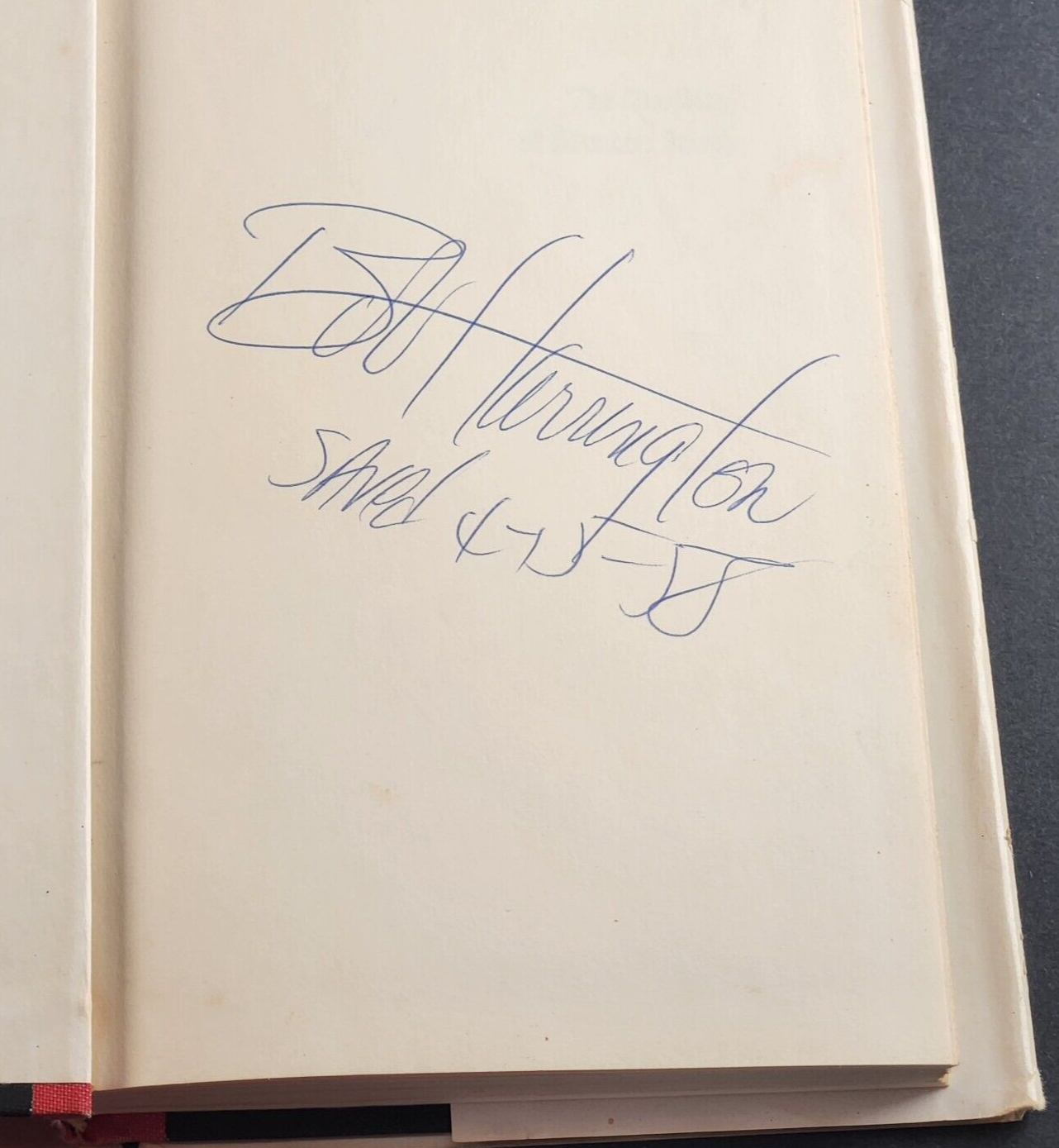 The Chaplain of Bourbon Street Signed Book Bob Harrington Vintage 1969 Hardcover