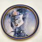 Thomas Kinkade Christmas Winter Cozy Cottage Scene Oval Tin Tray 14.5x11.5" 1997
