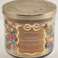 Sugared Snickerdoodle 3 Wick Candle Bath Body Works Holiday Christmas 14.5 oz LG