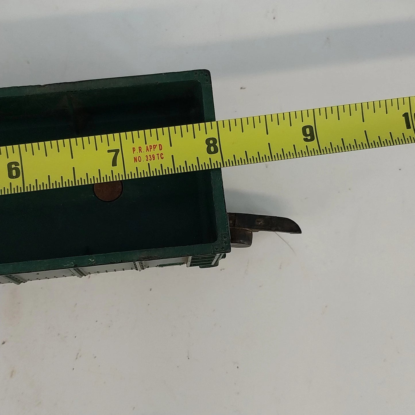 Vintage American Flyer S Gauge Texas Pacific Gondola 631 Green