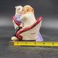 Applause Music Box Dogs Victorian Love Seat Plays My Funny Valentine Formal Vtg