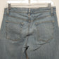 Eileen Fisher Women Light Wash Straight Leg Jeans Size 6 Distressed Cotton Denim