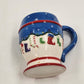 Kirkland's Christmas Hot Cocoa Mug w/ Stocking Lights & Stirring Spoon