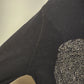 Sweet N' Kool Outfitters Hoodie Womens L Black Bedazzled Rhinestone Zip Up Goth