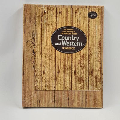 Readers Digest Country & Western Songbook w/ Lyric Booklet Sealed Hardcover 1983