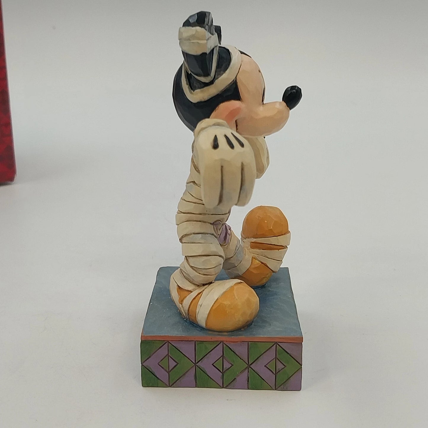 Jim Shore Walt Disney Showcase Happy Haunting Mummy Mickey Figurine 4023553 Box