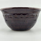 Marcrest Stoneware 1 Qt Mixing Bowl Daisy and Dot Pattern Brown Ovenproof USA