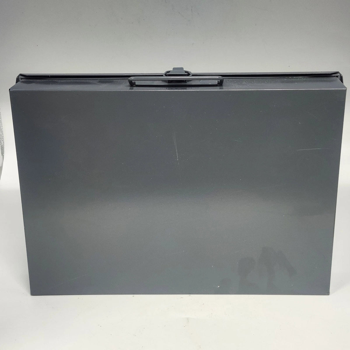 Durham MFG 211-95 Small Steel Compartment Box 12 Compartment Gray USA Hinged Lid
