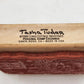 2 Wood Mounted Rubber Stamps Mountain Landscape & Barnyard Sheep Scene USA