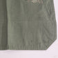 2 pc Green Canvas Needlepoint Placemats Pine Cone Nature Embroidered 17"x12"