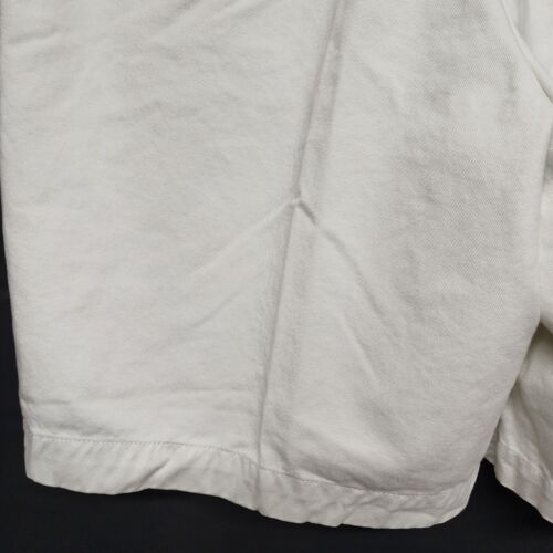G H Bass & Co Men's Walking Shorts 36" Beige Flat Front Casual Style Vintage