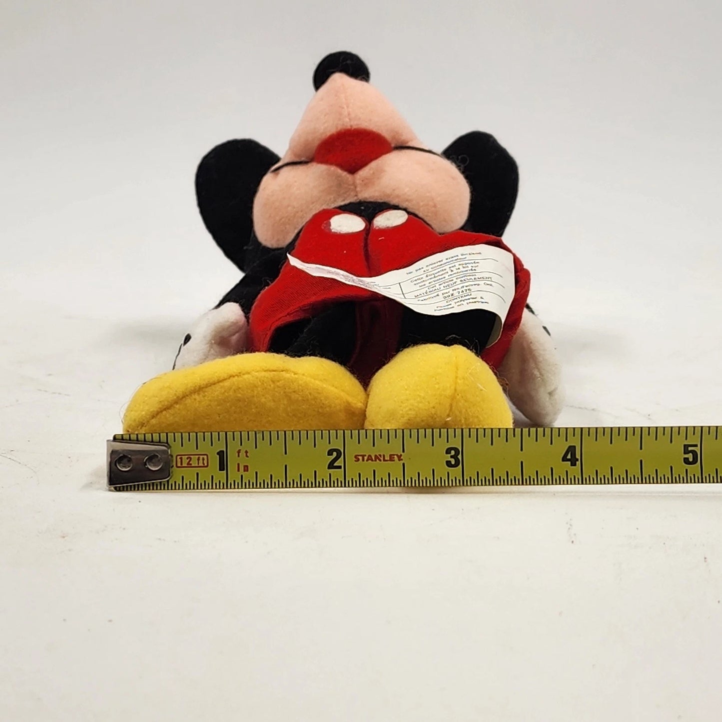 4 Beanie Babies Plush 3 Disney Pooh Mickey & Minnie and 1 Warner Bros Sylvester