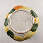 Fitz and Floyd Vintage 1989 Calypso Majolica Hand Painted Ceramic Fruit Bowl 7"