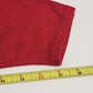 Henri Bendel Red Turtleneck Sweater S 100% Merino Wool Made in Italy Warm Soft